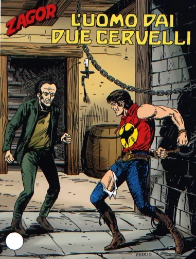 Cover of L'uomo dai due cervelli