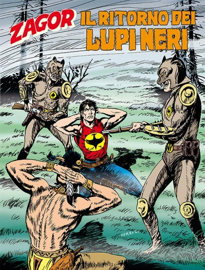 Cover of Il ritorno dei Lupi Neri