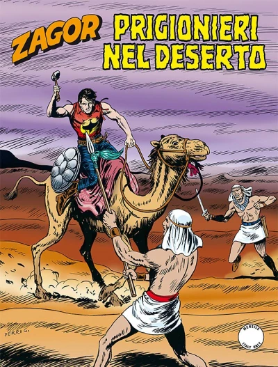 Cover of Prigionieri nel deserto