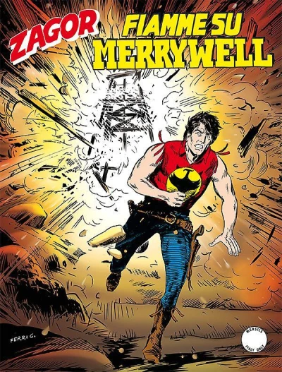 Cover of Fiamme su Merrywell