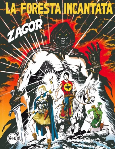 Cover of La foresta incantata