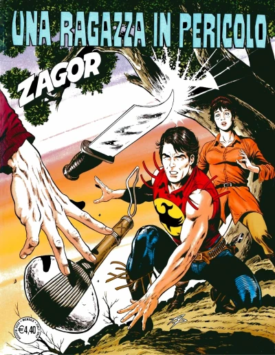 Cover of Una ragazza in pericolo
