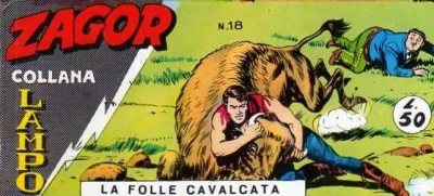 Cover of La folle cavalcata