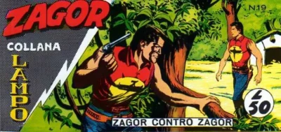 Cover of Zagor contro Zagor