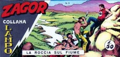 Cover of La roccia sul fiume