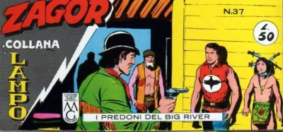 Cover of I predoni del Big River