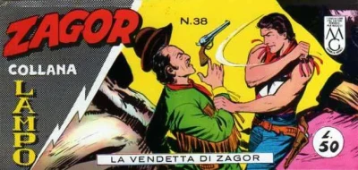 Cover of La vendetta di Zagor
