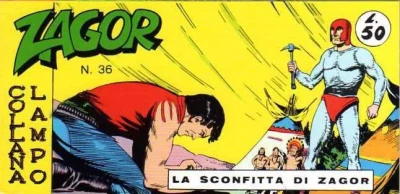 Cover of La sconfitta di Zagor