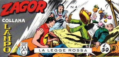 Cover of La legge rossa