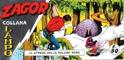 Cover of La strega della Palude Nera
