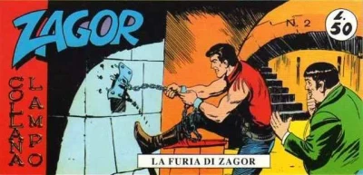 Cover of La furia di Zagor