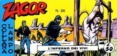 Cover of L'inferno dei vivi