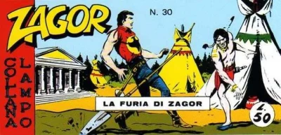 Cover of La furia di Zagor