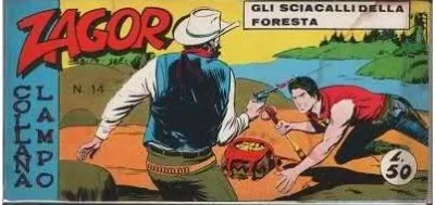 Cover of Gli sciacalli della foresta