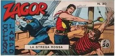 Cover of La strega rossa