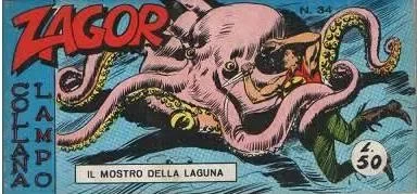 Cover of Il mostro della laguna
