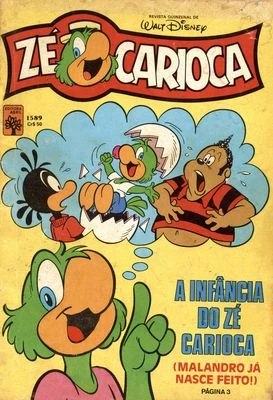 Cover of A Infância Do Zé Carioca