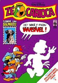 Cover of Zé Carioca Invisível