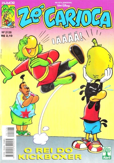 Cover of o Rei di Kickboxer