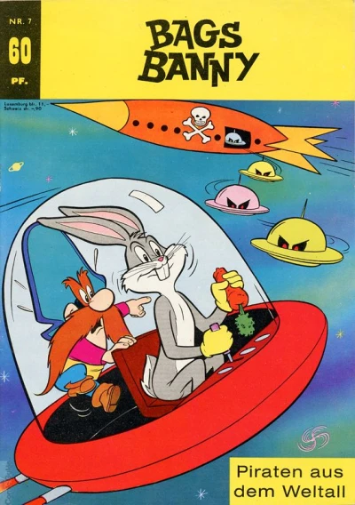 Cover of Bags Banny : Piraten aus dem Weltall