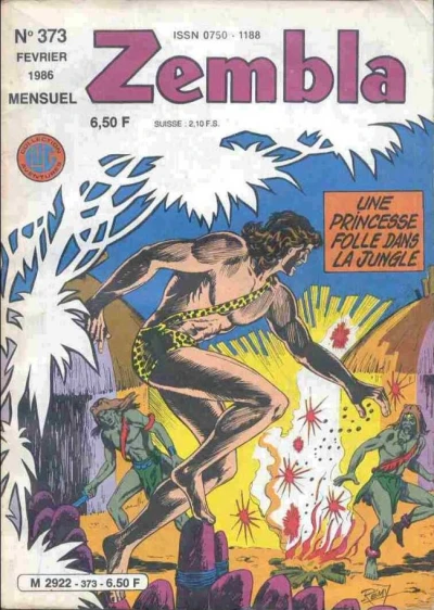 Cover of Une Princesse Folle dans la Jungle