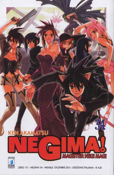 Cover of Negima! 34