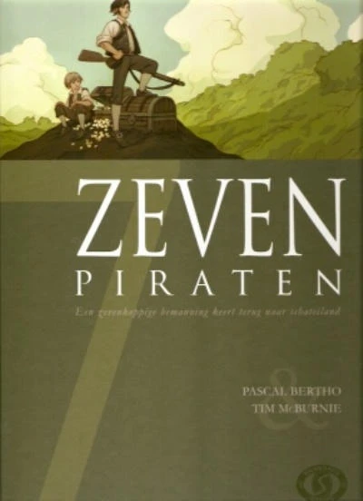 Cover of Zeven piraten