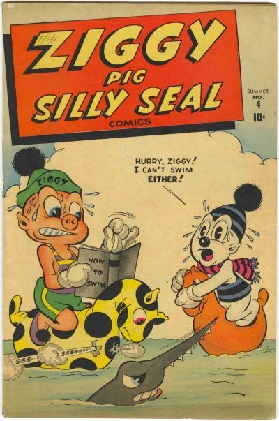 Cover of Sing A Silly Seal And Ziggy Pig Song