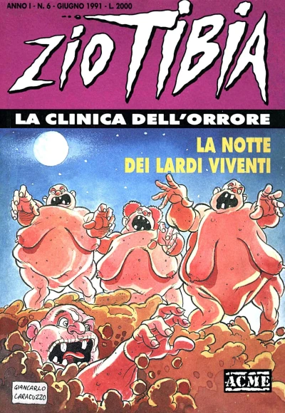 Cover of La notte dei lardi viventi