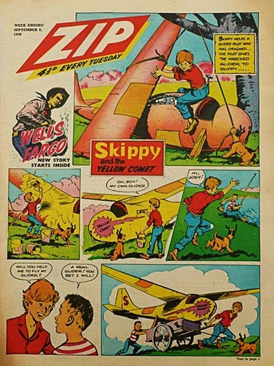 Cover of Wells Fargo ; Zippy and the Yellow Comet