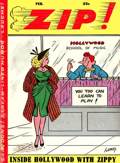 Cover of Inside Hollywood with Zippy