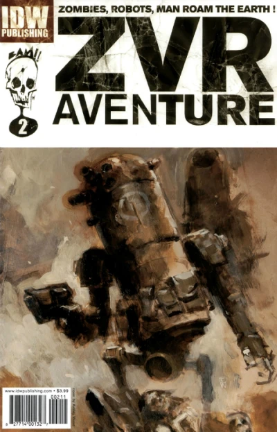 Cover of Kampf part 2: Back to the Front; Masques part 2: The Man In The Iron Suit and Tie; Zuvembies vs Robots part 2: Dead Men Tell Tales