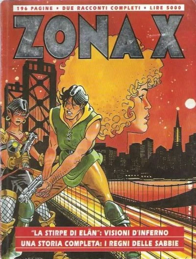 Cover of Visioni d'inferno (La stirpe di Elän) & I regni delle sabbie