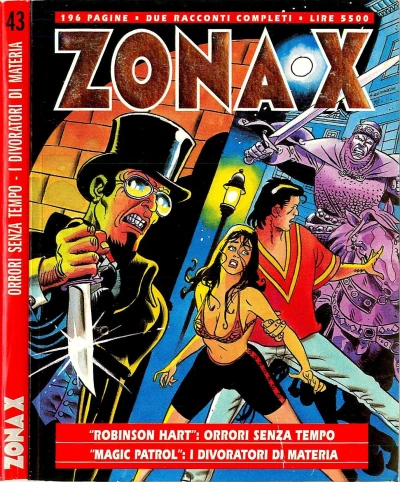 Cover of Orrori senza tempo (Robinson Hart) & Divoratori di materia (Magic Patrol)