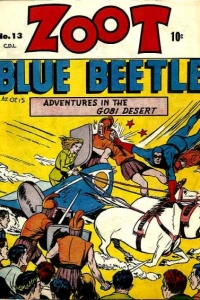 Blue Beetle Adventures in the Gobi Desert