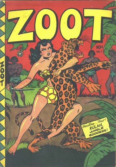 Cover of Rulah, Jungle Goddess