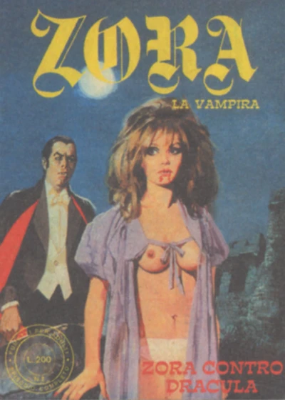 Cover of Zora contro Dracula
