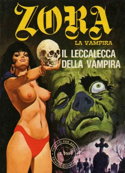 Cover of Il leccalecca della vampira