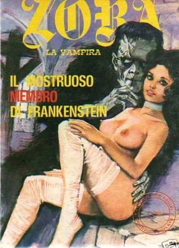 Cover of Il Mostruoso Membro di Frankenstein