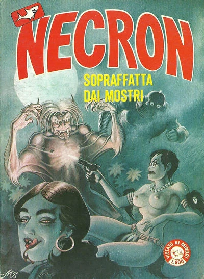 Cover of NECRON - Sopraffatta dai mostri
