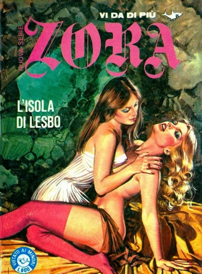Cover of L'isola di Lesbo