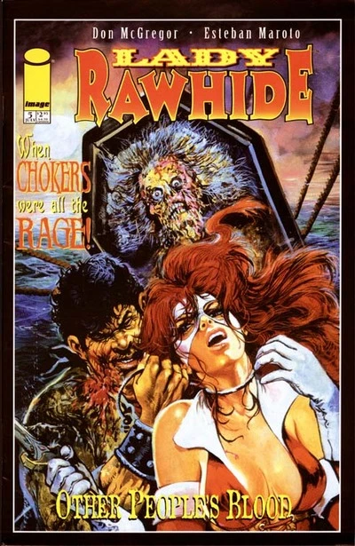 Cover of Lady Rawhide Other Peoples Blood