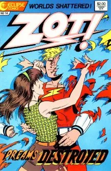 Cover of The Season of Dreams Pt. 2; The Adventures of Zot! in Dimension 10 ½! Number 14