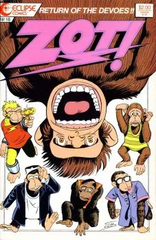 Cover of Call of the Wild; The Adventures of Zot! in Dimension 10 ½! #16