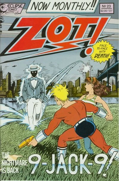 Cover of The Ghost In The Machine, Part 1; The Big Adventures of Zot! in "Dimension 10 ½"