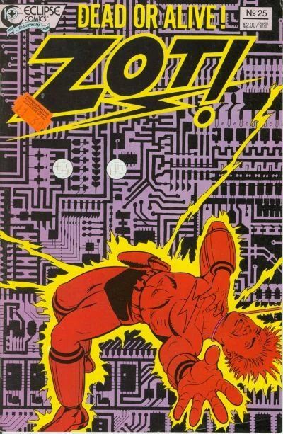 Cover of The Ghost in the Machine Part 3; The Adventures of Zot! in Dimension 10 ½: The Stupidity Plague