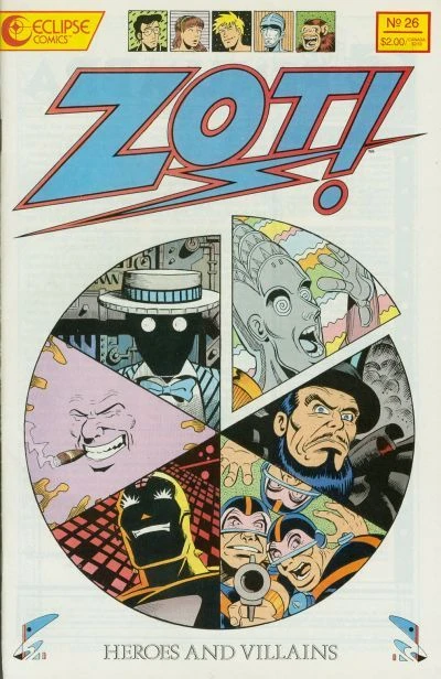 Cover of Ring in the New Part One; The Adventures of Zot! in Dimension 10 ½: Grounded