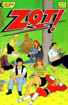 Cover of Sometimes a Direction; The Adventures of Zot! in Dimension 10 ½: The Rot Knot