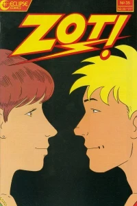 The Conversation; The Adventures of Zot! in Dimension 10 ½: Revenge of the Black & White Villains or: "Fill in the Blank!"