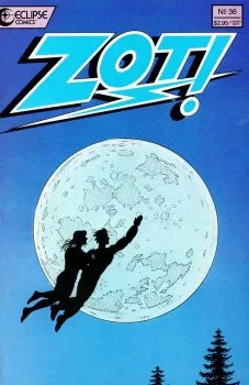 Cover of The Great Escape; The Adventures of Zot! in Dimension 10 ½: Zot in the Act